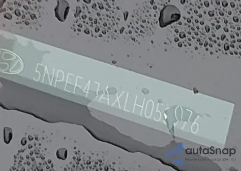 2020 Hyundai Sonata Sel from USA, damaged, VIN 5NPEF4JAXLH053976